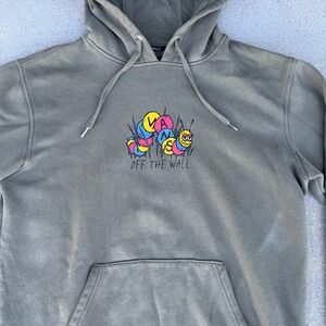 Vans Hoodie Mens Med Pullover Skateboard Streetwear Skate Graphic Casual Sweater